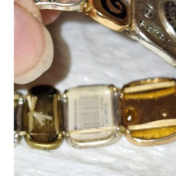 A Family Stretchy Panel Bracelet Multi-Tone Rhinestone Inspirational Gift - Picture 8 of 8